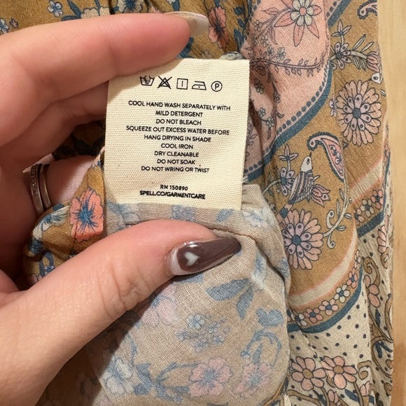 Spell Mossy Blouse Size Small - Picture 6 of 8